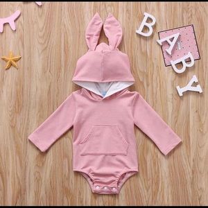 Pink Bunny Onesie